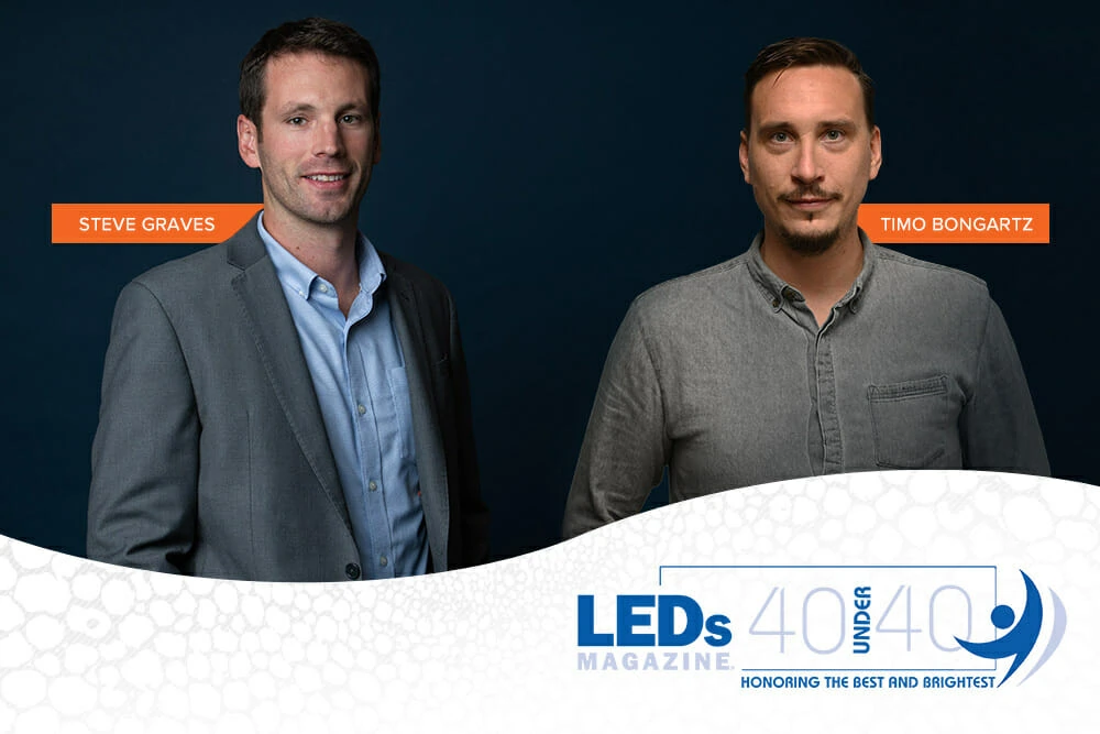 Steve Graves and Timo Bongartz honored for innovations in cannabis lighting technology.