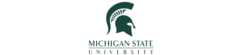 Michigan State University logo, cannabis cultivation science, grow light research.