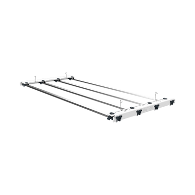 Marco rectangular de luces LED de cultivo para la iluminación de cannabis en cultivos comerciales.
